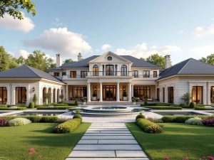 Proprietate de lux în România, arhitectură elegantă.