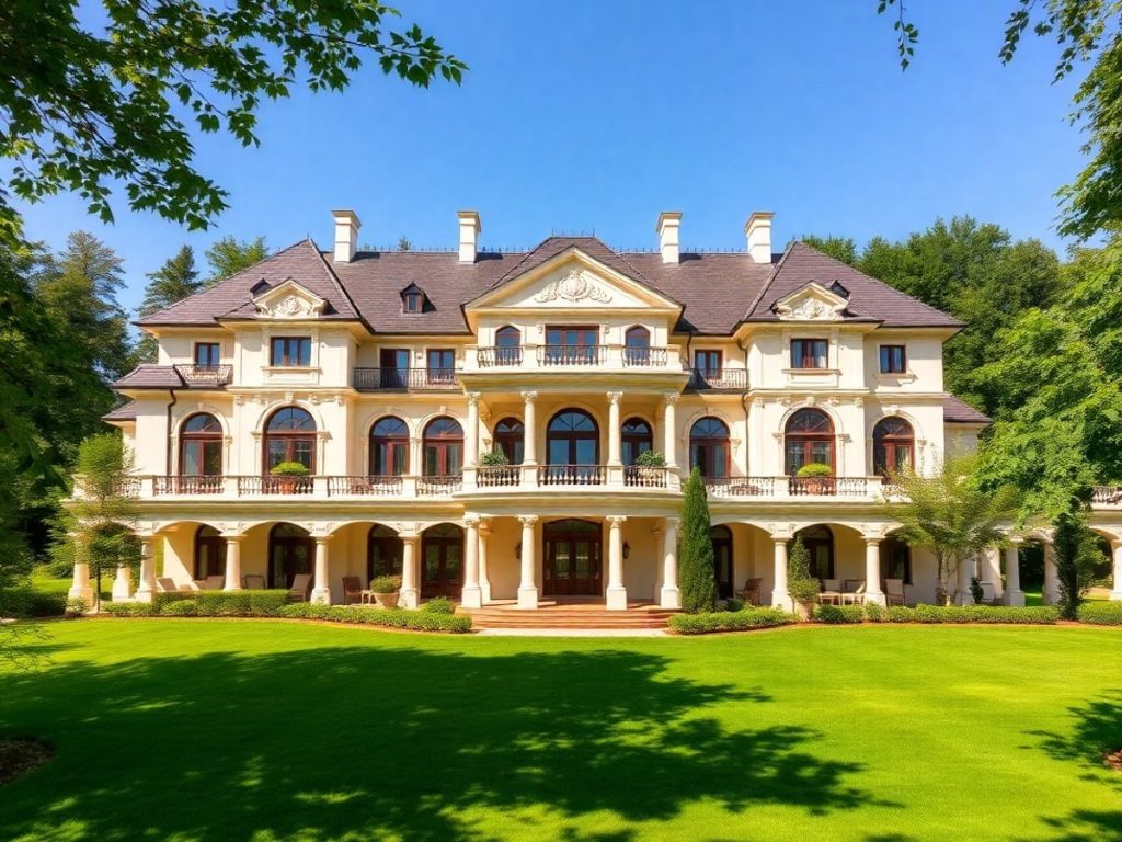 Mansardă elegantă într-o zonă verde de lux.